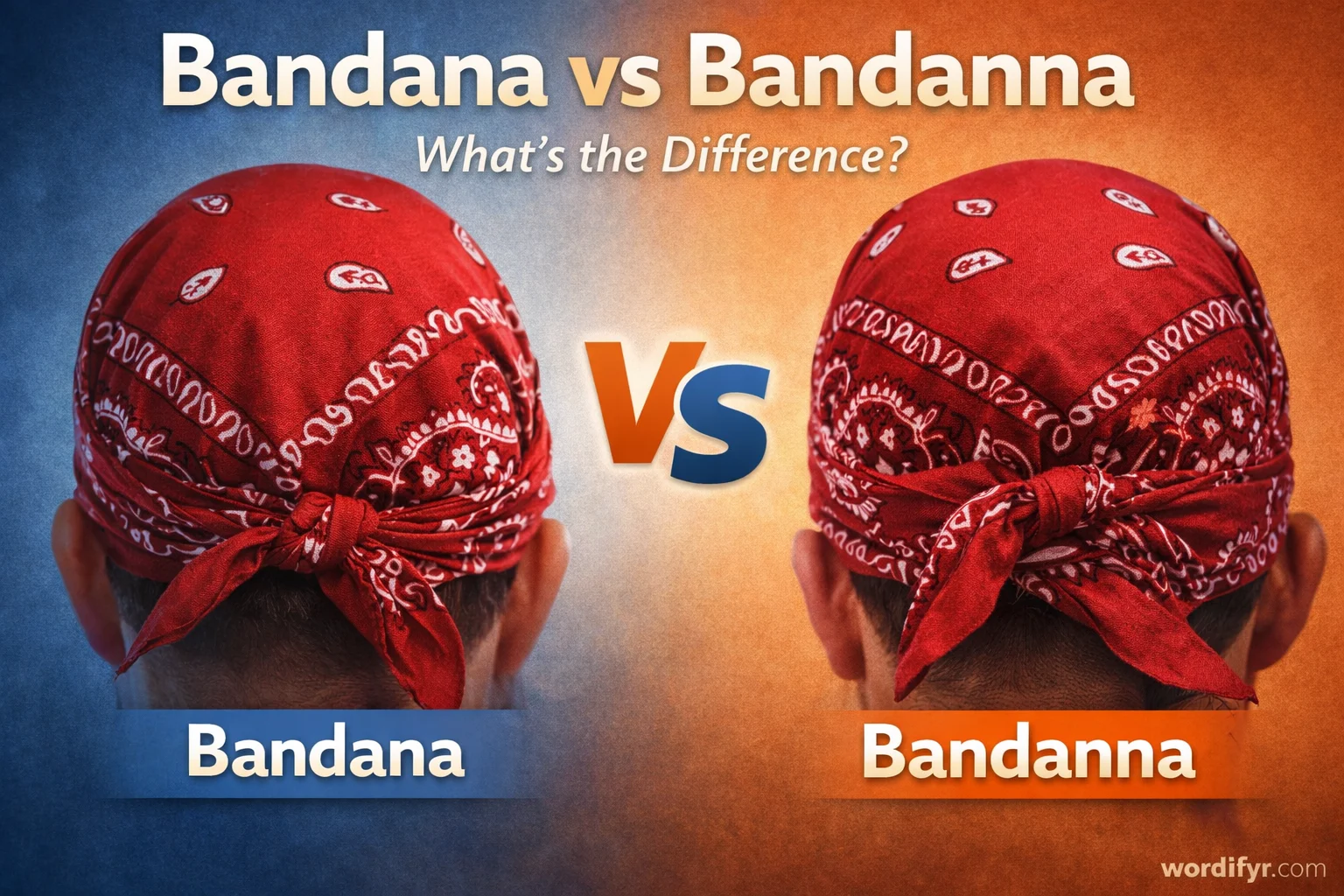 bandana or bandanna