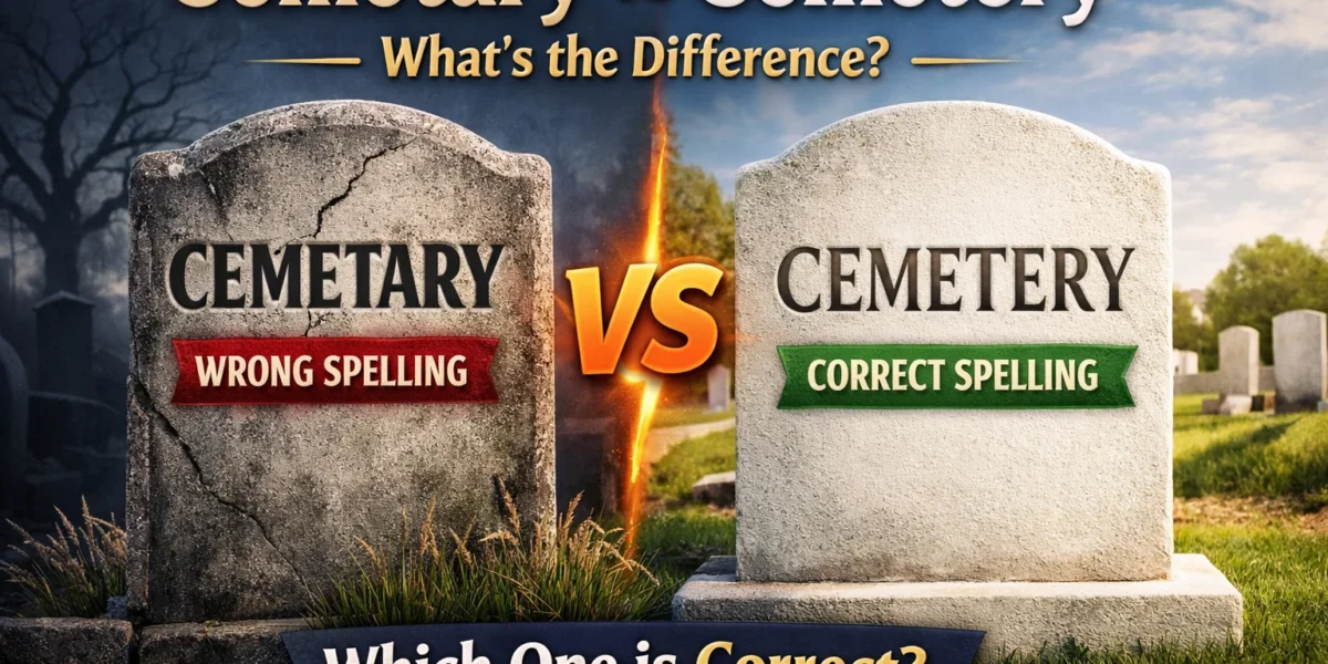 cemetary or cemetery