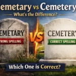 cemetary or cemetery