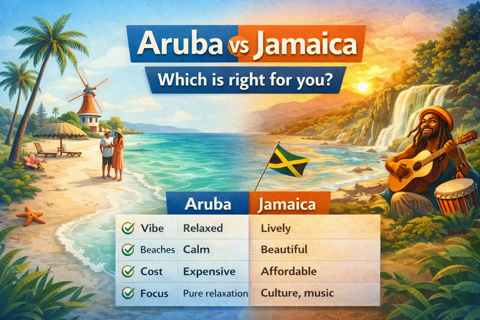 aruba or jamaica