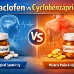 baclofen or cyclobenzaprine