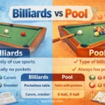 billiards or pool