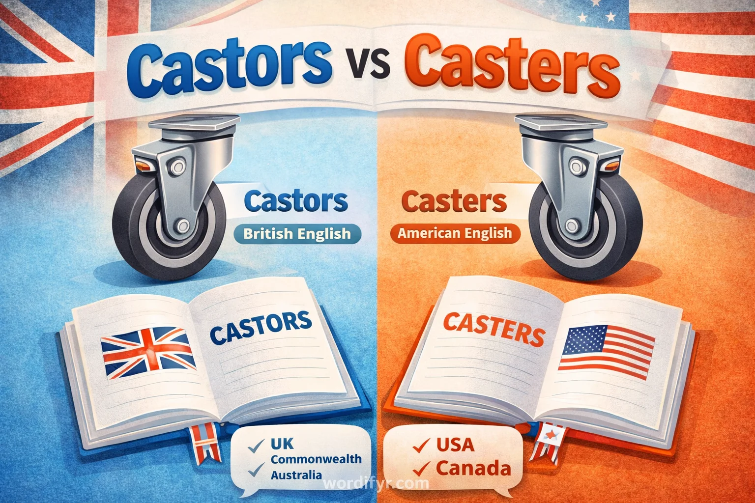 castors or caster