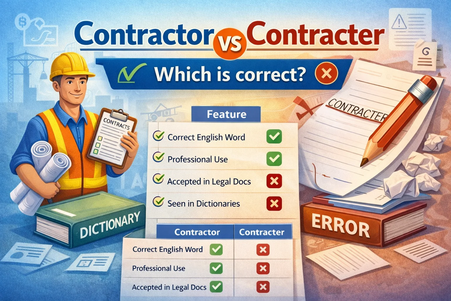 contractor or contracter