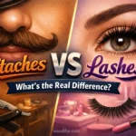 staches or lashes