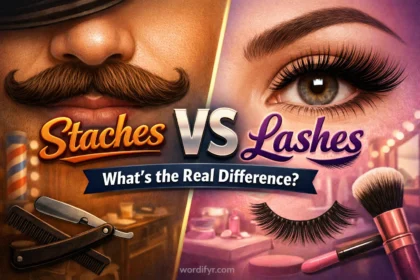 staches or lashes