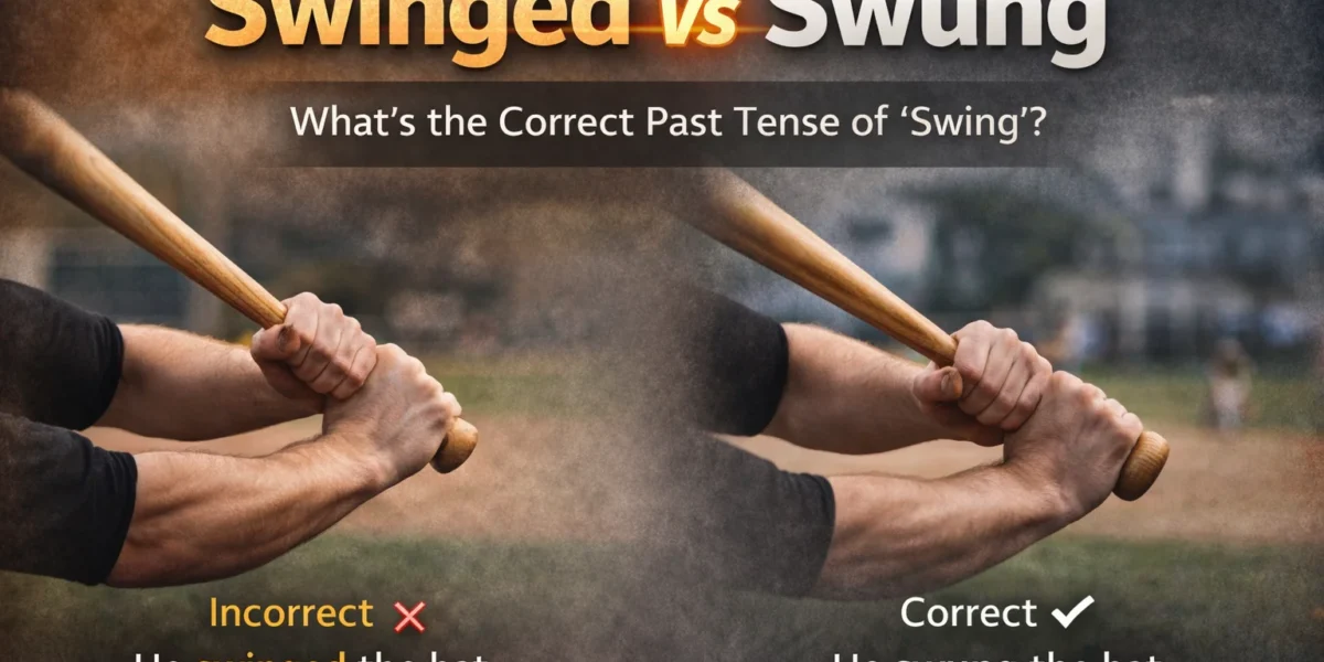swinged or swung