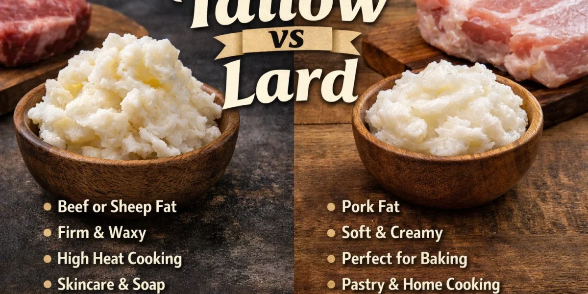 tallow or lard