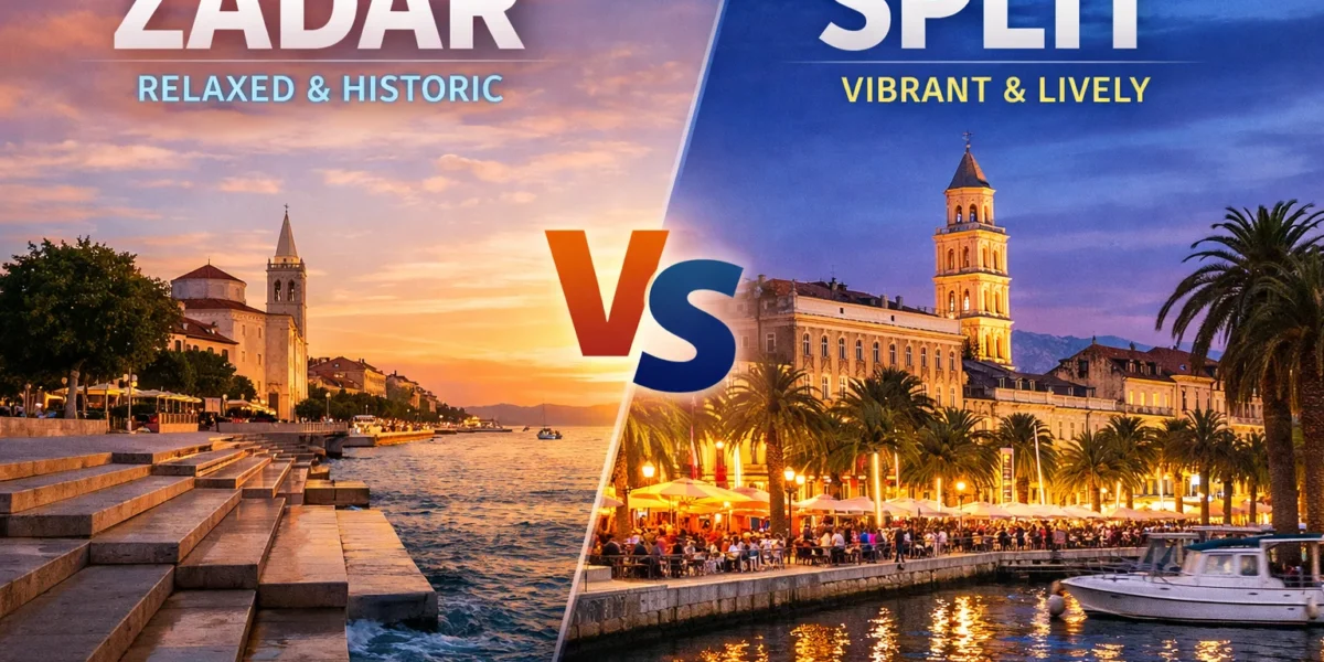 zadar or split