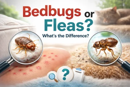 bedbugs or fleas