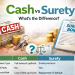 cash or surety