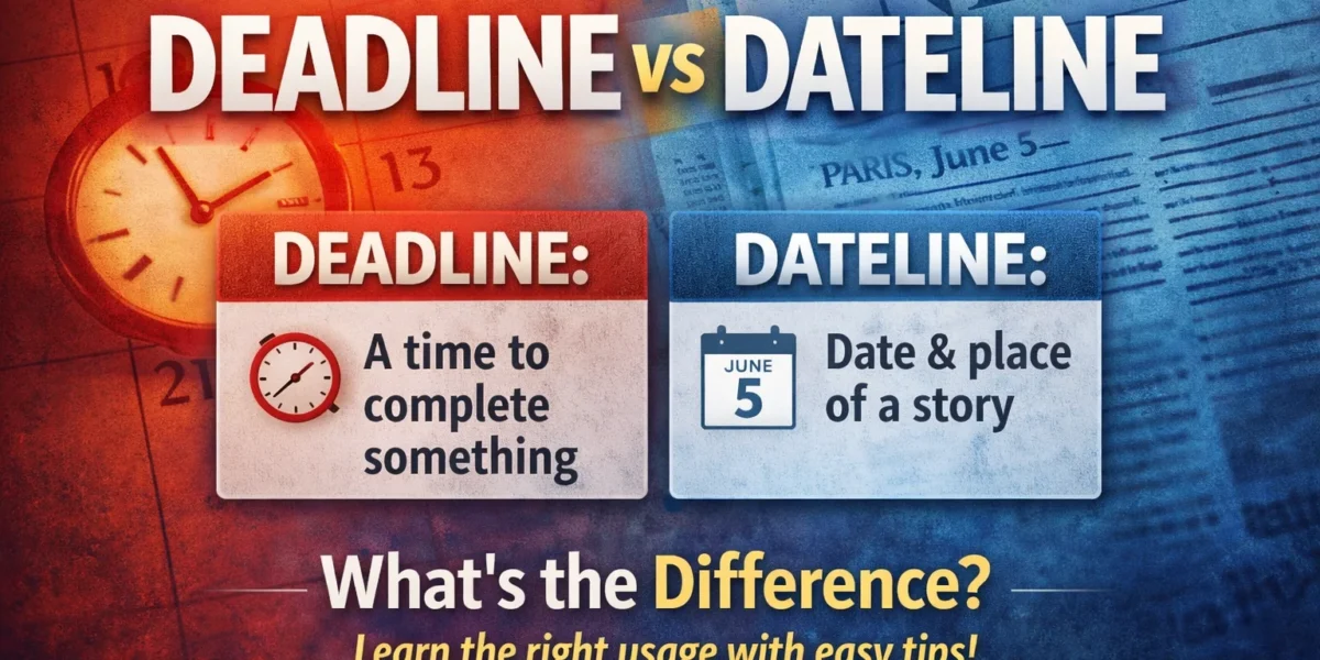 deadline or dateline