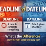 deadline or dateline