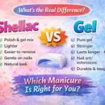 shellac or gel