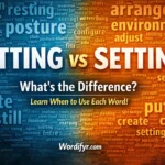 sitting or setting