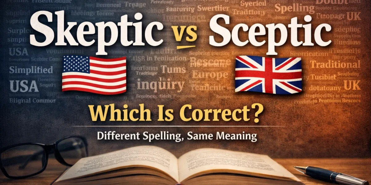 skeptic or sceptic