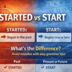started or start