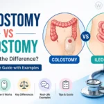 colostomy or ileostomy