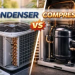 condenser or compressor