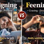 feigning or feening