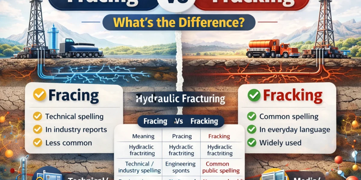fracing or fracking