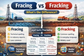fracing or fracking