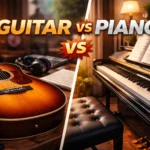 guitar or piano