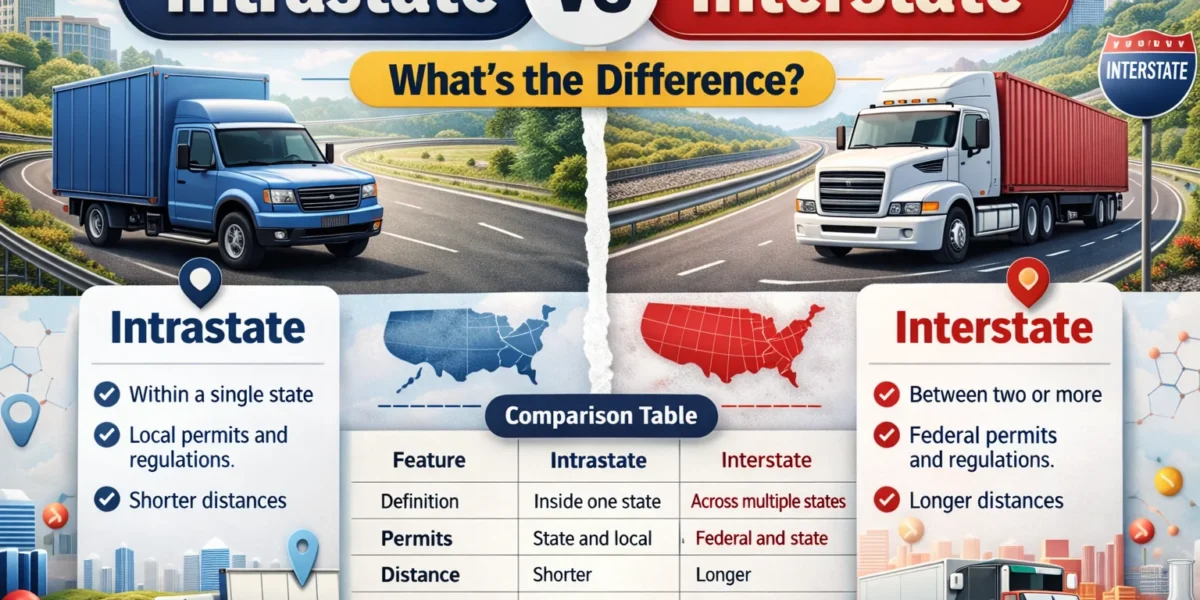 intrastate or interstate