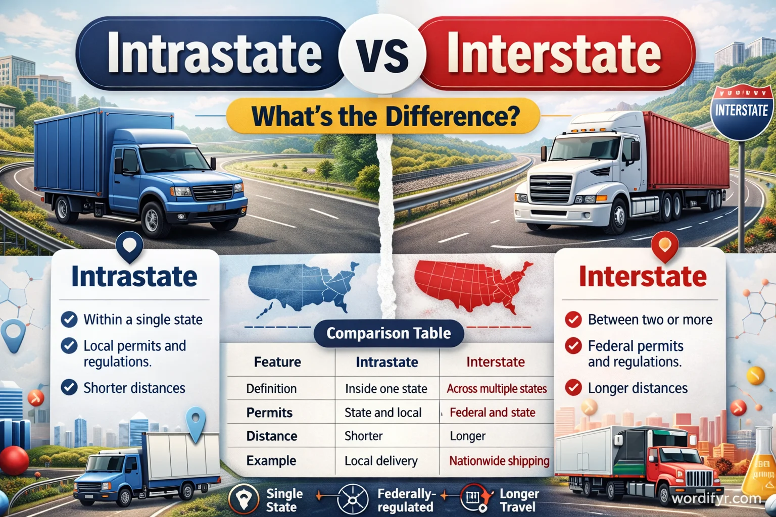 intrastate or interstate