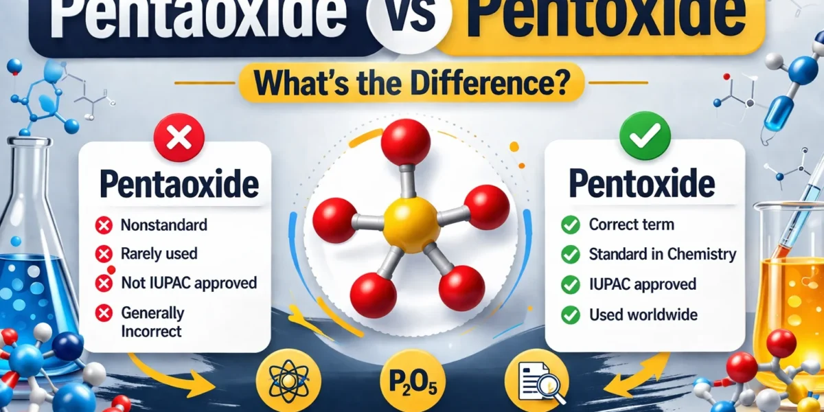 pentaoxide or pentoxide