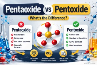 pentaoxide or pentoxide