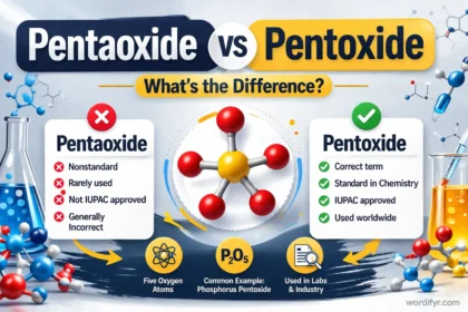 pentaoxide or pentoxide
