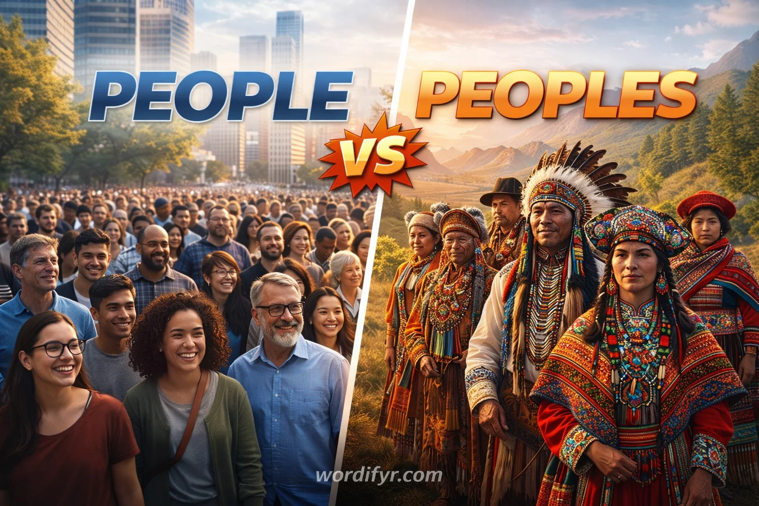 people or peoples
